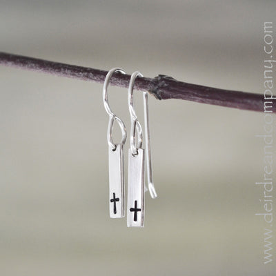 Little Blessing Bar Earrings