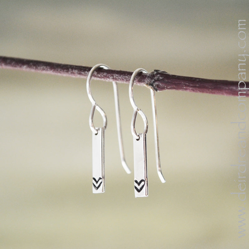 Little Blessing Bar Earrings