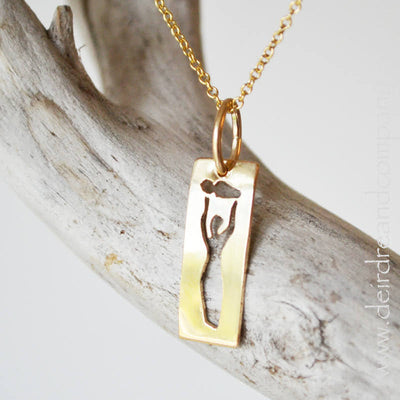 Mother & Child Necklace in Gold or Sterling