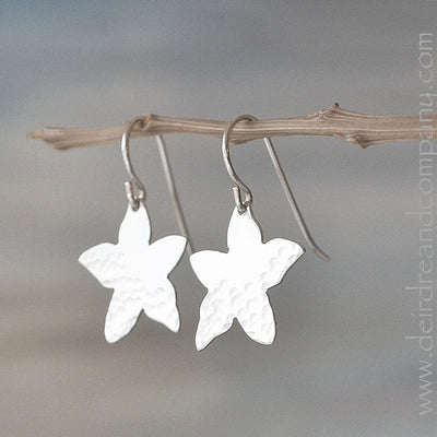 silver-flower-star-earrings