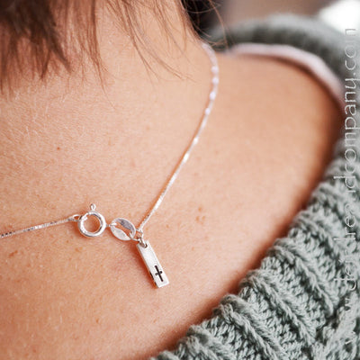 We've Got Your Back Charm in Sterling